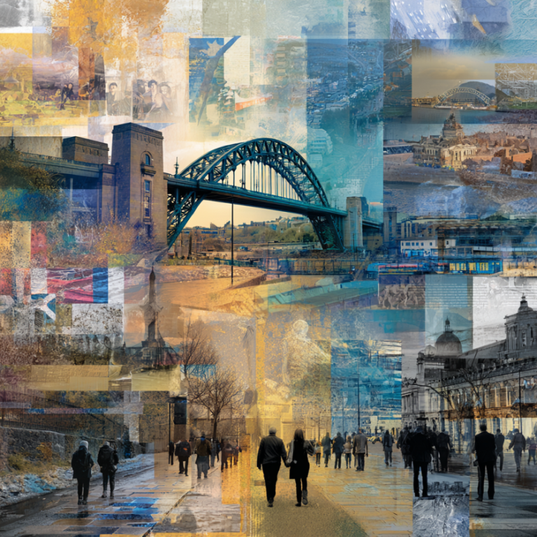 Collage of images